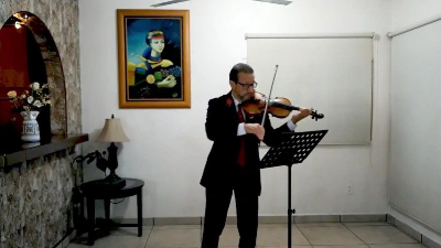 Trabajo de Arturo Fonseca Miquel violinista